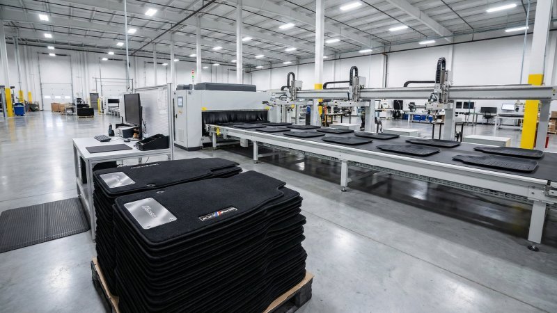 Car Mat Factory Production Line With Premium And Standard Products