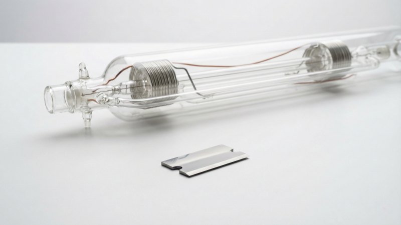 Glass Laser Tube Compared to Metal Cutting Blade