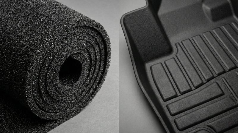 High End TPE vs Standard PVC Car Mat Material