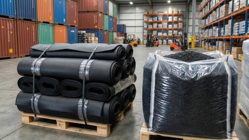 Imported Car Mat Material Rolls And Raw Granules