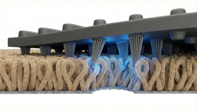 Cross Section Render Of Anti Slip Grip Mechanism