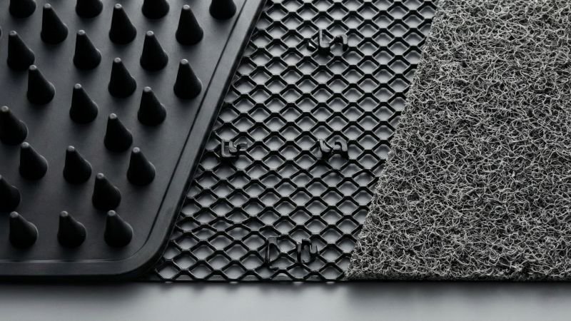 Three Types Of Car Mat Anti Slip Backings Comparison
