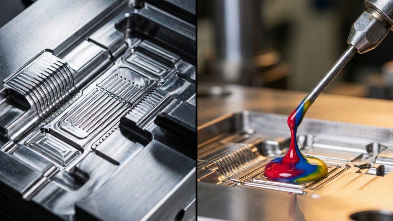 Metal Die Casting Mold vs Liquid PVC Dispensing
