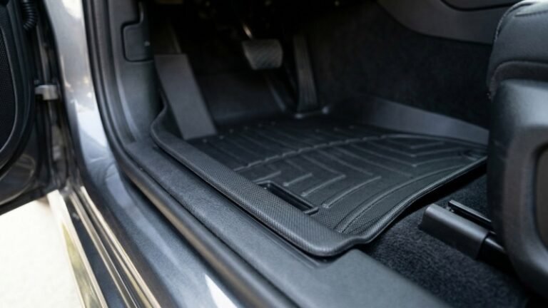 Premium TPE car mat textured edge and flawless fit