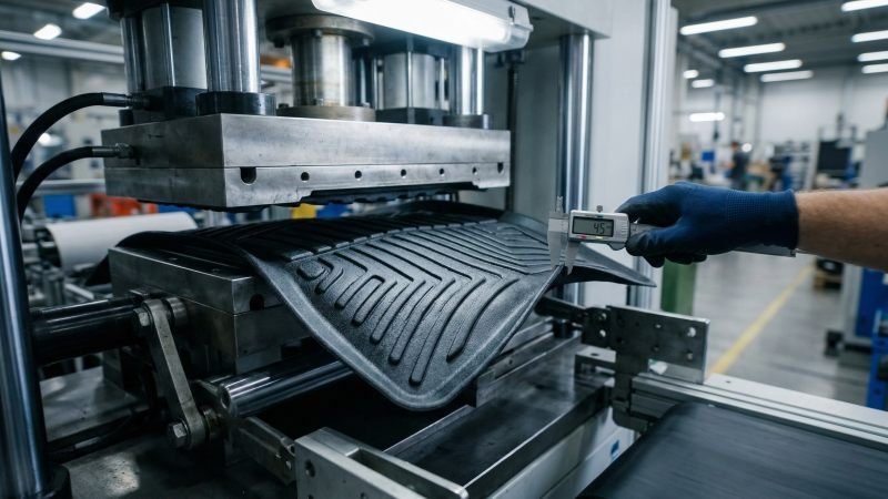 Quality Control Testing Car Mat Equipment