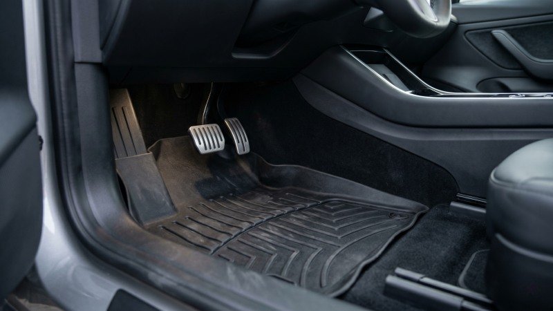 thick car mat causing pedal interference hazard