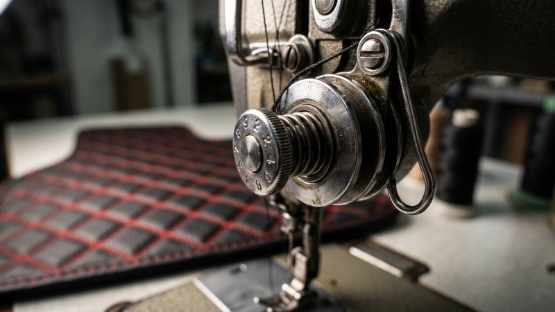 Adjusting Thread Tension On Industrial Sewing Machine