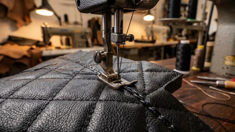Heavy Duty Sewing Machine Stitching Leather Car Mat